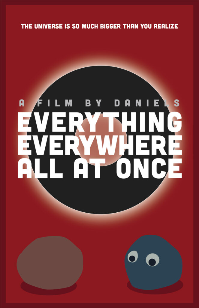 Everything Everywhere All At Once Movie Poster Illustration