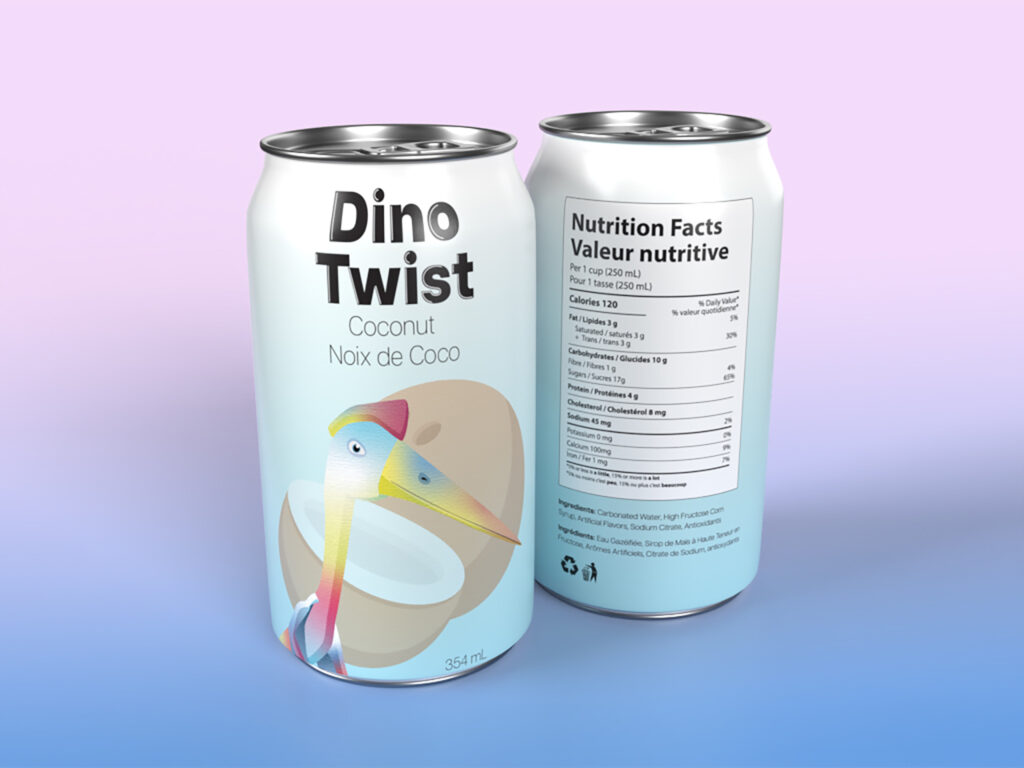 Dino Twist Packaging